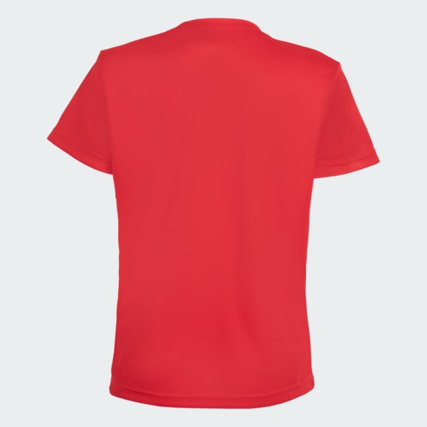 Vermelho Camiseta Treino Basica