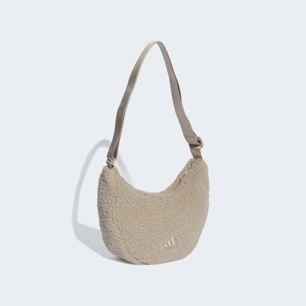 Beige Classic Winterized Shoulder Bag