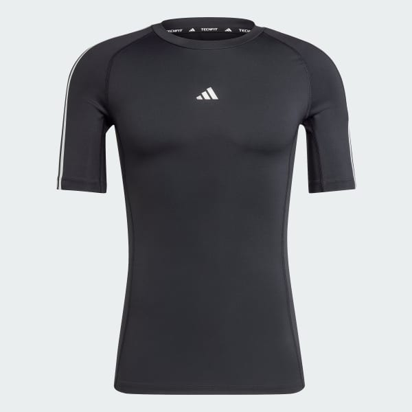 TECHFIT Compression Training 3-Stripes T-shirt