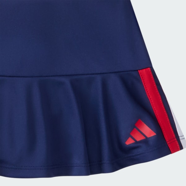 adidas Two-Piece Waist Heather Tank & 3-Stripes Skort Set