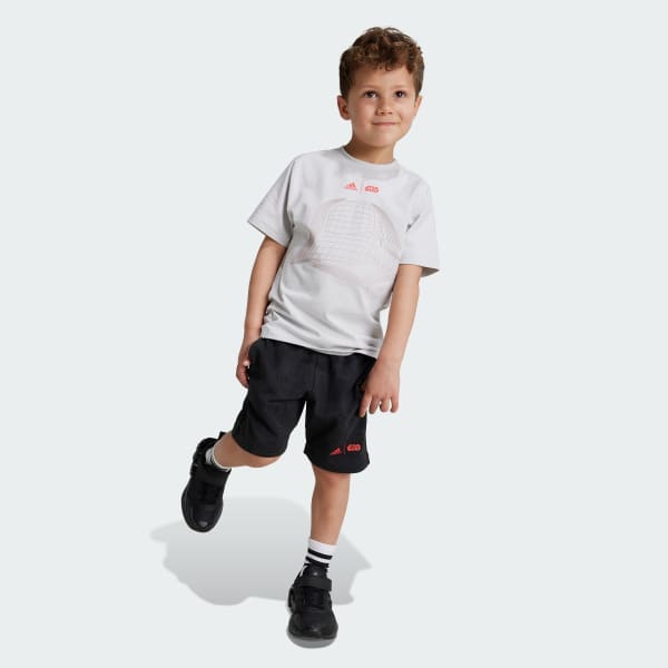Grey adidas Star Wars Tee Set Kids