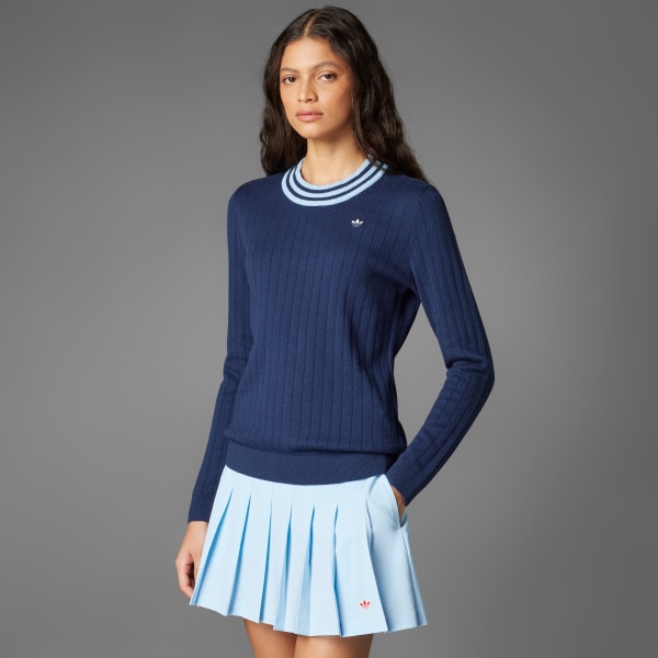 Bleu Sweat-shirt maille cachemire Originals
