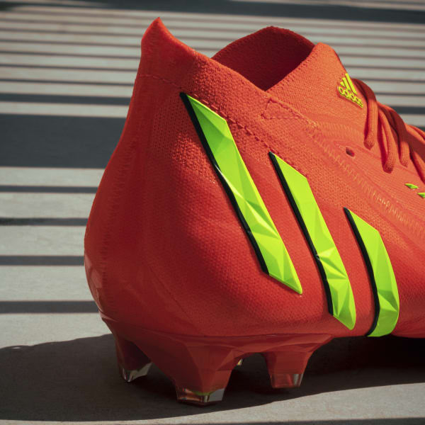 Red Predator Edge.1 Firm Ground Boots