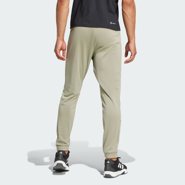 Green Train Essentials Camo Training Joggers
