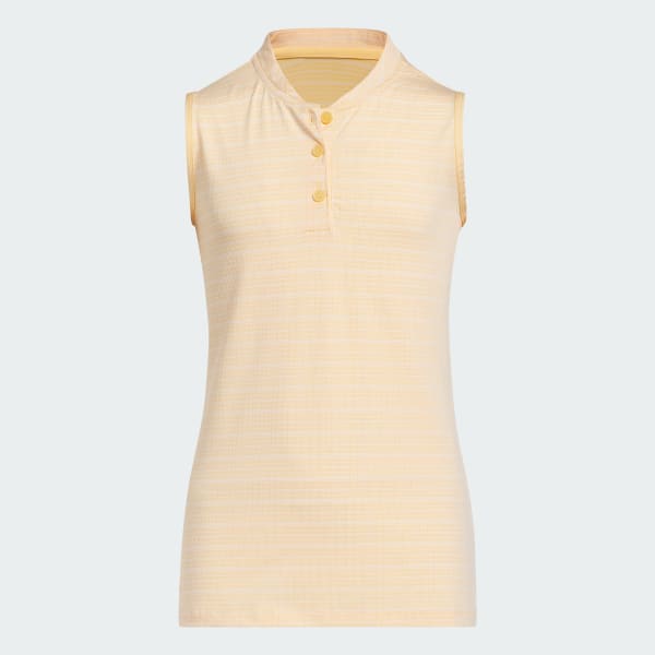 Orange GIRLS SLEEVELESS POLO