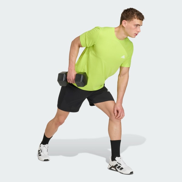 Yellow WORKOUT ESSENTIALS FEELREADY T-SHIRT