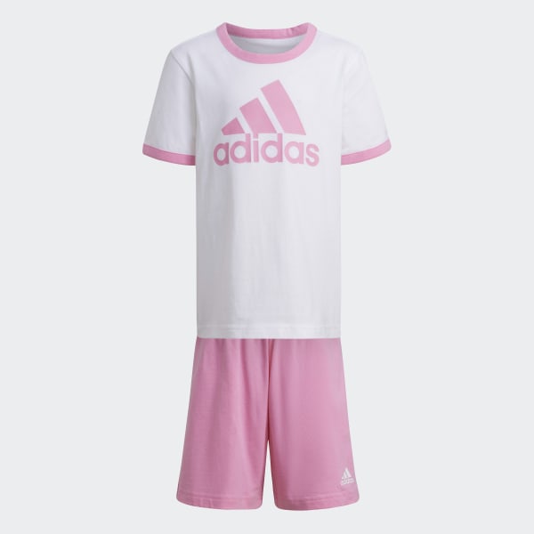 White Essentials Badge of Sport Summer Set