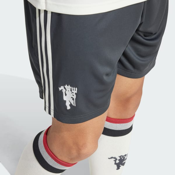 adidas Manchester United 24 25 Third Shorts Grey adidas Singapore