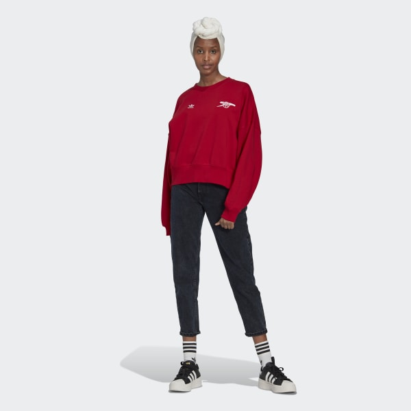 Rood Arsenal Essentials Trefoil Sweatshirt BUS55