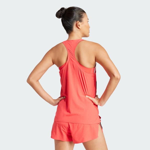 Rot Adizero Road to Records Singlet