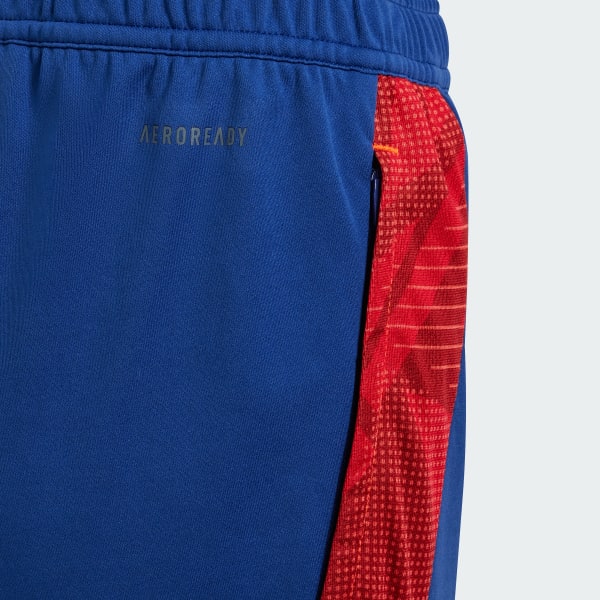 Blu Pantaloni da allenamento Tiro 24 Competition Junior Spain