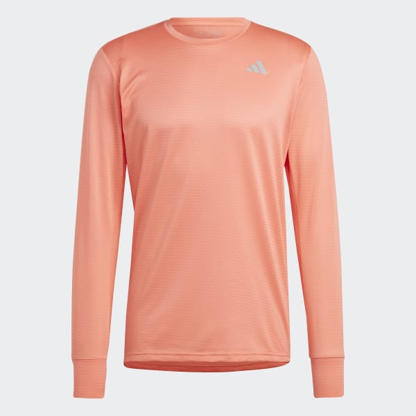Orange Own the Run Longsleeve