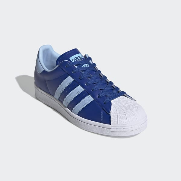 adidas superstar lichtblauw