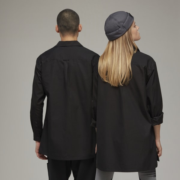 Sort Y-3 Workwear Long Sleeve skjorte