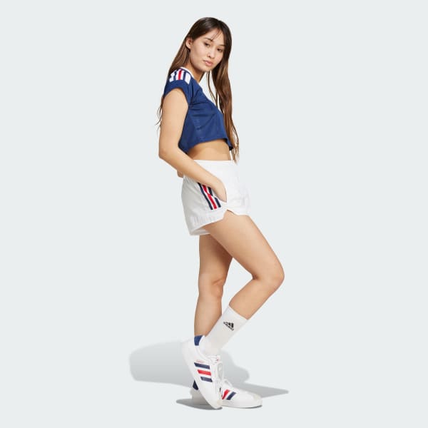 trang Quần Short Hè 3 Sọc Ngắn Tiro