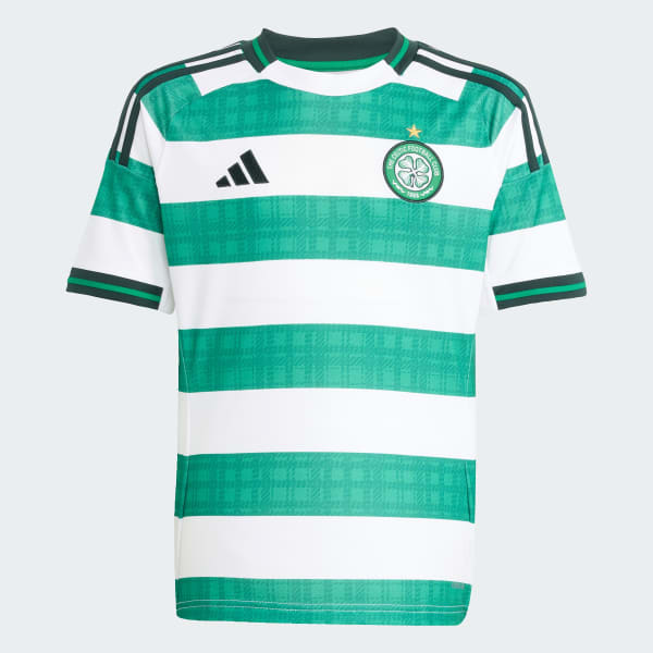 Blanc Maillot Domicile Celtic FC 25/26 Enfants