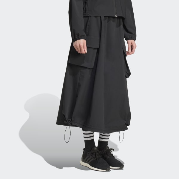 adidas City Tech Cargo Skirt - Black | Free Shipping with adiClub