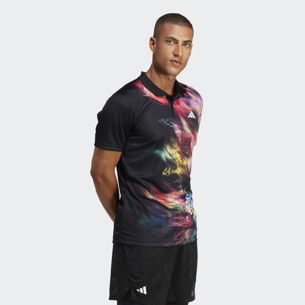 Wielokolorowy Melbourne Tennis HEAT.RDY FreeLift Polo Shirt