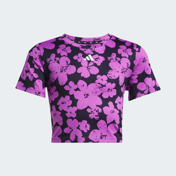 nachová Tričko Train Essentials Seasonal Printed Cropped Training Kids