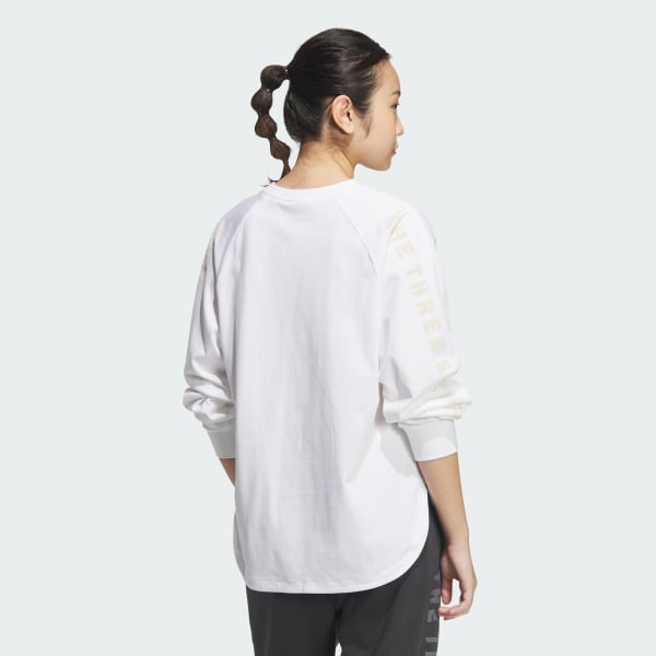 アディダス ワード 長袖Tシャツ - ホワイト | アディダス ジャパン