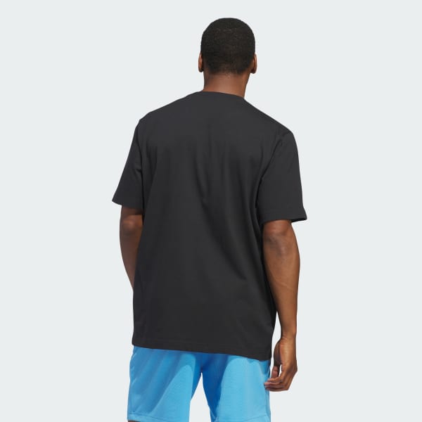 Black Global Courts Graphic Tee