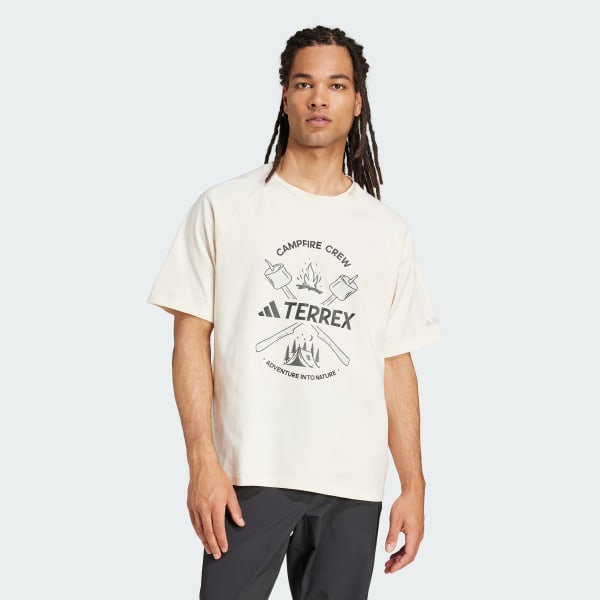 White Polygiene Graphic Tee