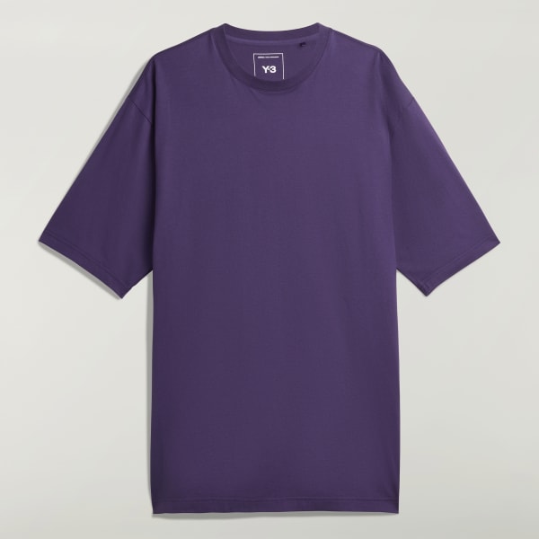 adidas Y-3 Boxy Short Sleeve Tee - Purple | Free Shipping adidas Y-3 Boxy Short Sleeve Tee - Purple | Free Shipping