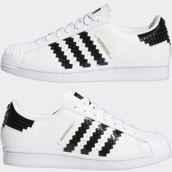 White adidas Superstar x LEGO® Shoes LWK30