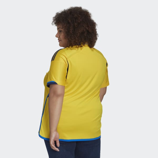 Yellow Sweden 22 Home Jersey (Plus Size)