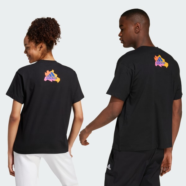 adidas Berlin Papercut T Shirt Genderneutral Schwarz adidas Deutschland
