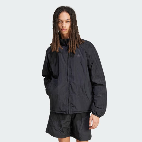 Svart Adicolor 2000s Woven Treningsoverdel