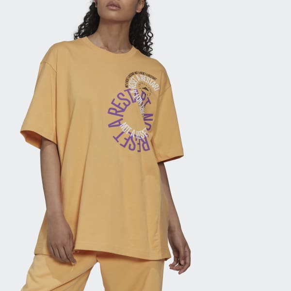 Gul adidas by Stella McCartney T-skjorte (UNISEX) BWC64