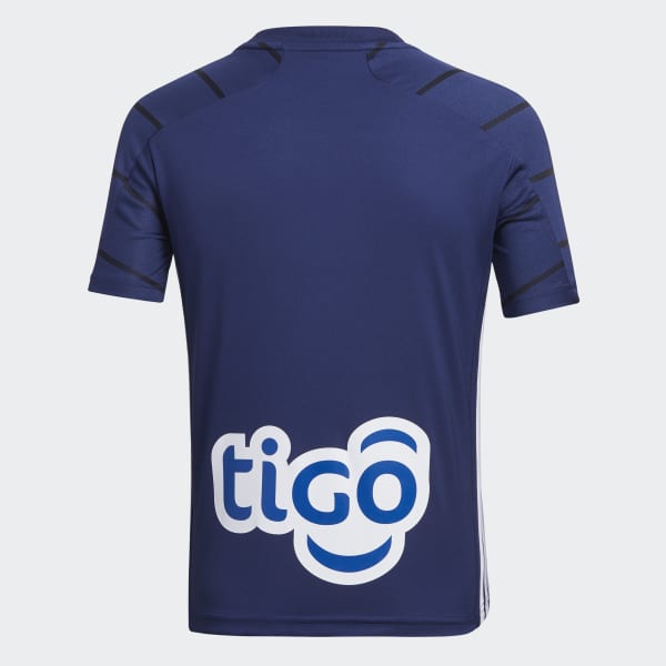 Azul Camiseta De Visitante DIM Niño