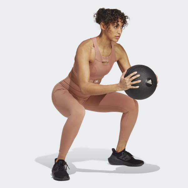 nau Áo Bra Tập Luyện Medium Support Luxe Powerimpact