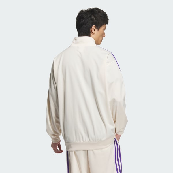 アディダス トラックジャケット（ジェンダーニュートラル） - ホワイト