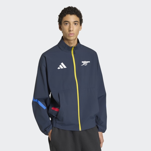 adidas Arsenal FC Z.N.E. Anthem Jacket - Blue | Free Shipping with