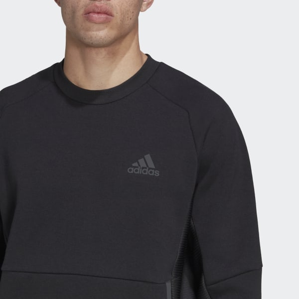 Czerń Designed for Gameday Crew Sweatshirt TA705
