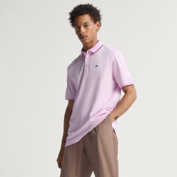 Rosa Polo em Twistknit Trefoil Originals