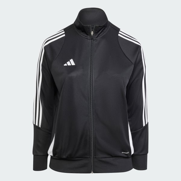 Black Tiro 24 Training Jacket (Plus Size)