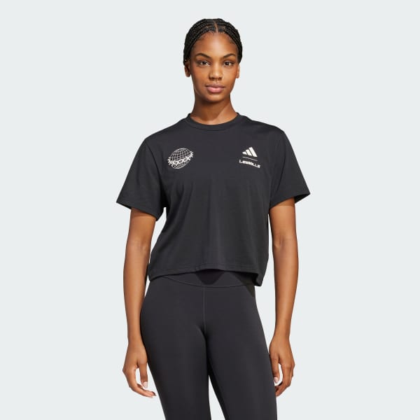 アディダス Les Mills チーム グラフィック半袖Tシャツ