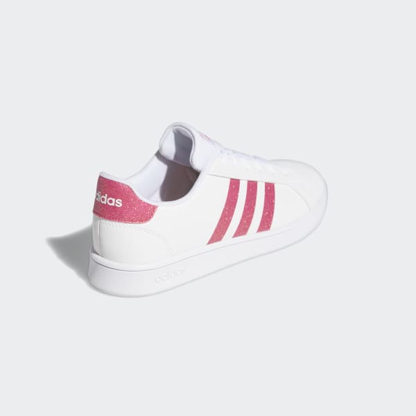 adidas grand court k pink
