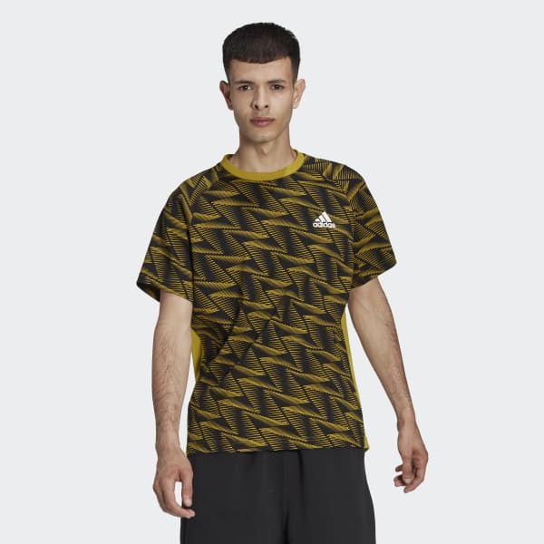 adidas Designed For Gameday Travel T-Shirt - Green | adidas UK