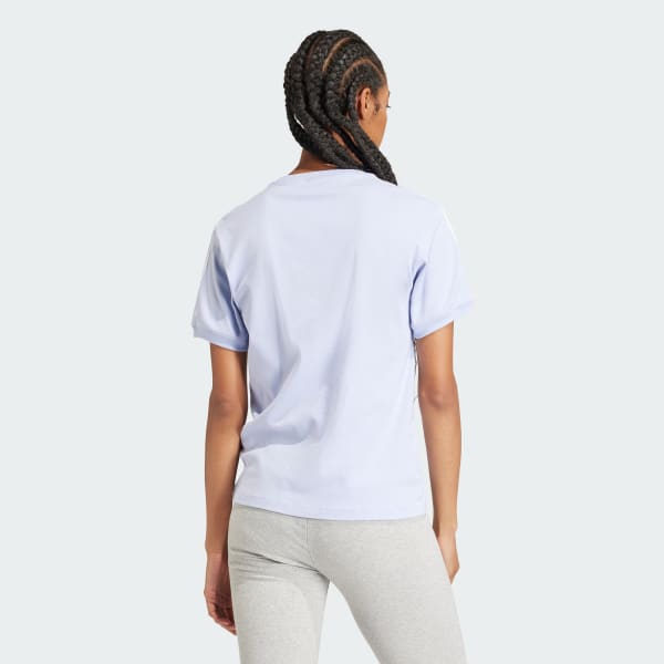Purple 3-Stripes Tee