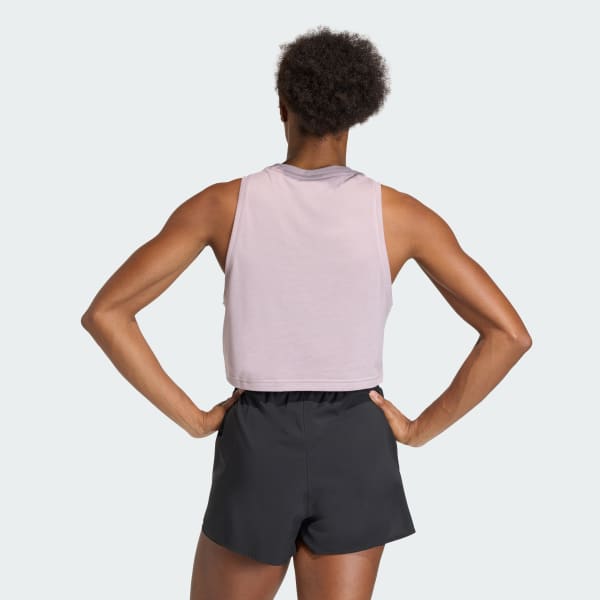 Violeta Musculosa para entrenar Essentials Boxy