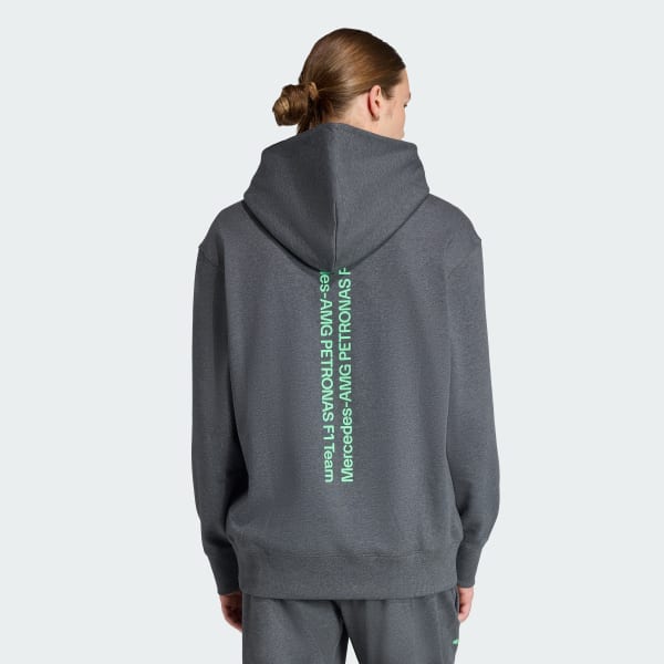 adidas MERCEDES AMG PETRONAS FORMULA ONE TEAM PREMIUM SWEAT HOOD