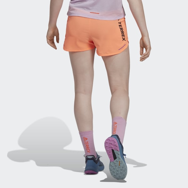 Orange Terrex Agravic Shorts