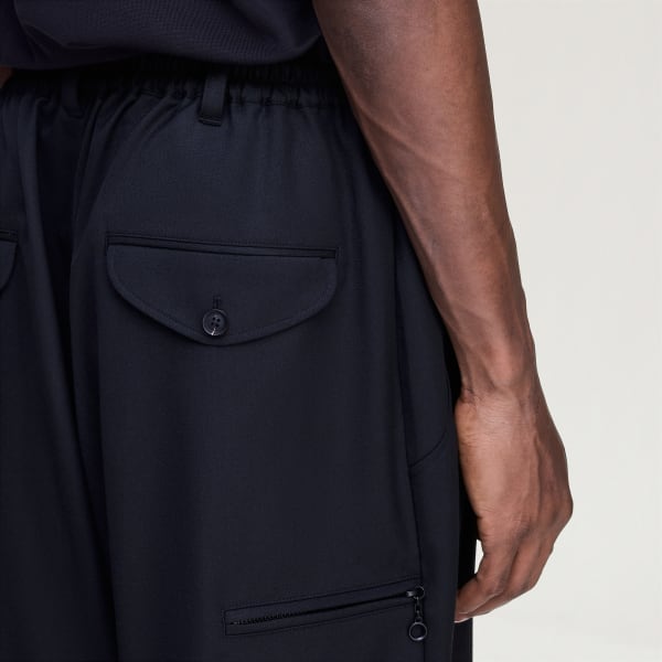 アディダス Y-3 REFINED WOOL TRACK PANTS - ブラック | アディダス