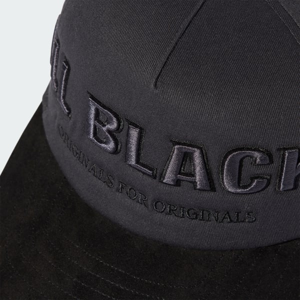 Grey ORIGINALS x ALL BLACKS SNAPABACK TRUCKER CAP