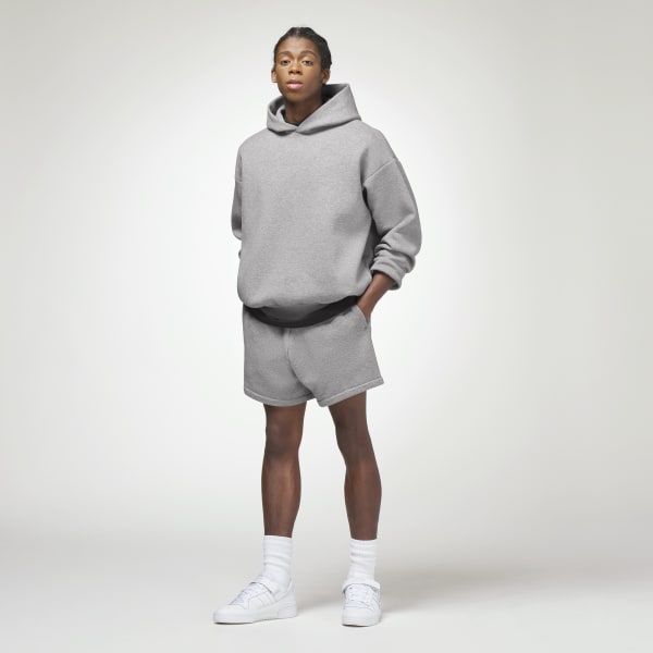 Szary Basketball Heather Shorts