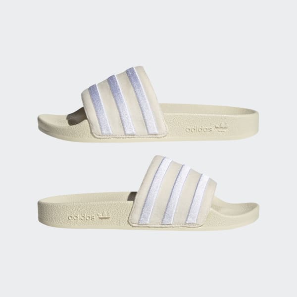 adidas adilette Badslippers wit adidas Belgium